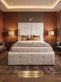 Elara Bed Frame | Ottoman Storage & Mattress Options