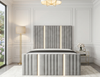 Opaline Blush Luxury  Bed with Ottoman & Mattress Options