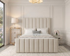 Bellia Upholstered Bed Frame With Storage & Mattress Options