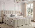 Bellia Upholstered Bed Frame With Storage & Mattress Options