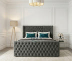 Brooklyn Wing Bed with Mattress and Storage Options