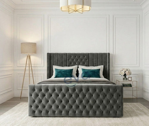Brooklyn Wing Bed with Mattress and Storage Options