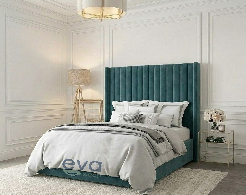 Chicago Wing Bed Frame with Mattress and Storage Options