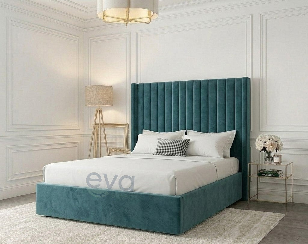 Chicago Wing Bed Frame with Mattress and Storage Options