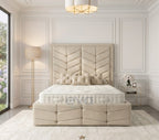 Elara Bed Frame | Ottoman Storage & Mattress Options