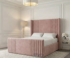 Emberly Wing Bed Frame | Ottoman & Mattress Options