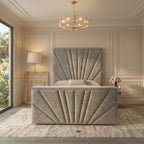 Havana Entertainment TV Bed Frame | Single Double King Super King Sizes