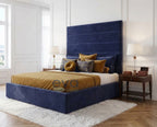 Hotel Suite Handmade Bed Frames wtih Ottoman Storage and Mattress Options