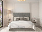 Maddison Velvet Bed Frame | Ottoman & Mattress Options