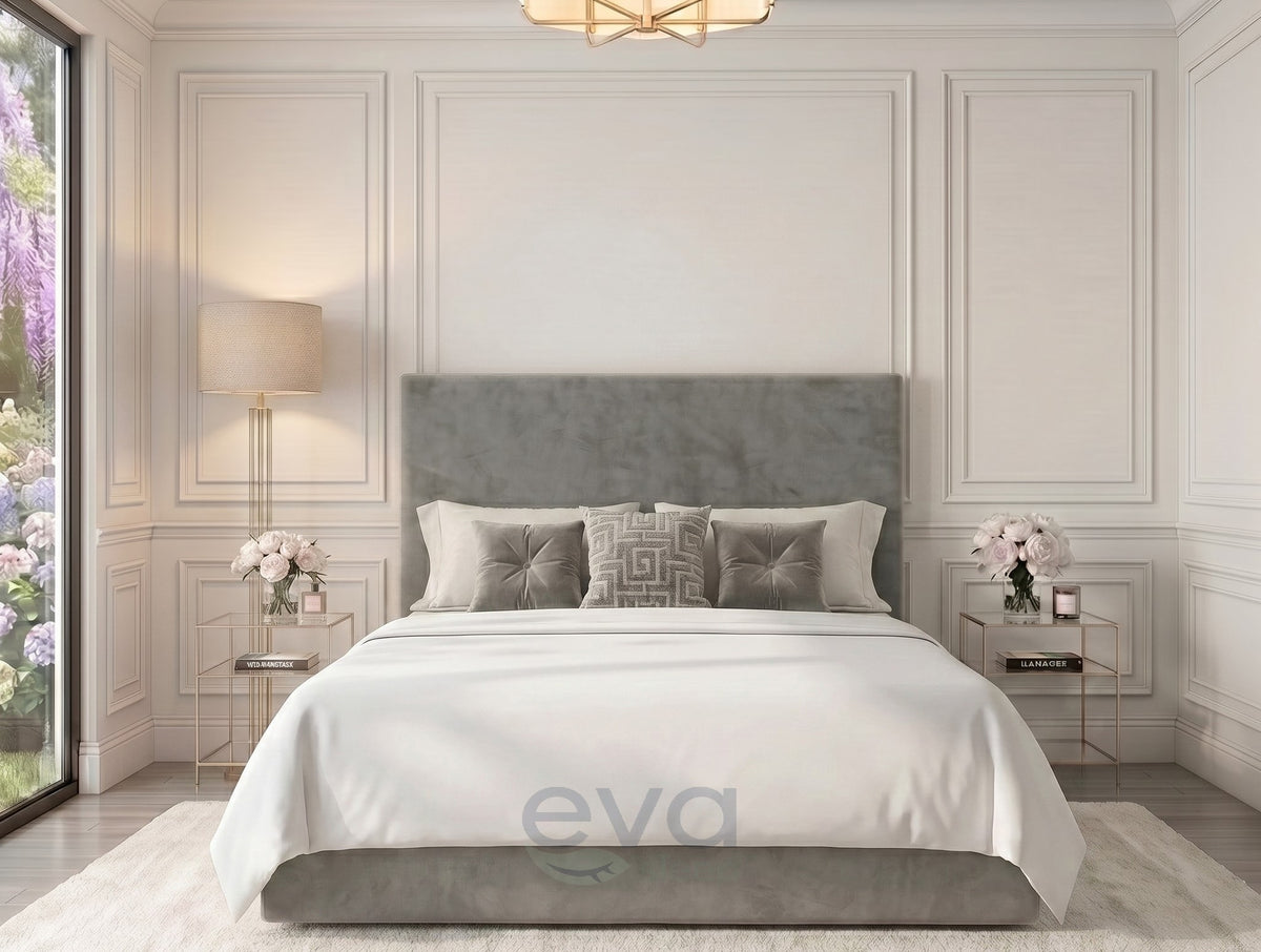 Maddison Velvet Bed Frame | Ottoman & Mattress Options