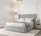 Manhatan Wing Line Bed with Mattress and Storage Options