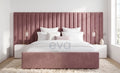 Tango Wider Oversized Headboard With Ottoman Storage and Mattress Options