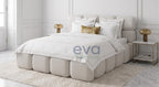 Toffee Cloud escape Teddy Bed with Mattress and Ottoman Storage Options
