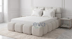Toffee Cloud escape Teddy Bed with Mattress and Ottoman Storage Options